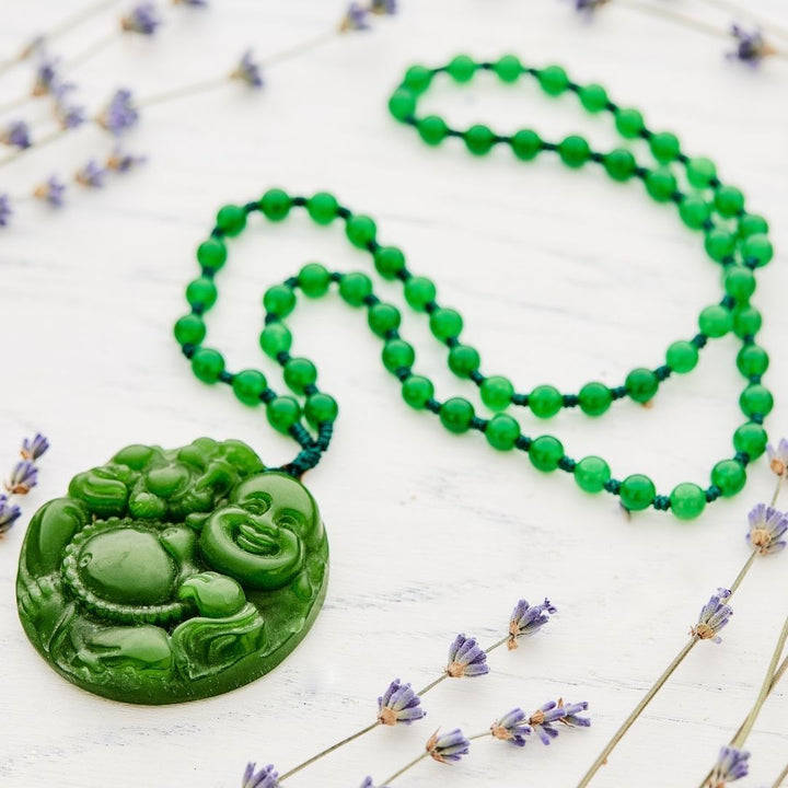 Jade Buddha Necklace