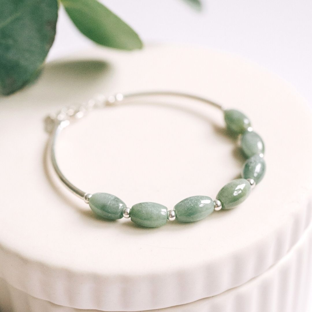 Lucky Waterdrop Silver Bracelet