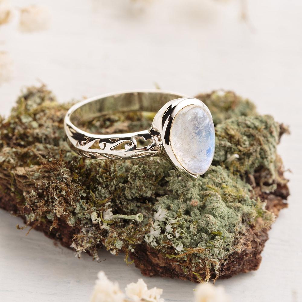 Moonstone Ring of Harmony