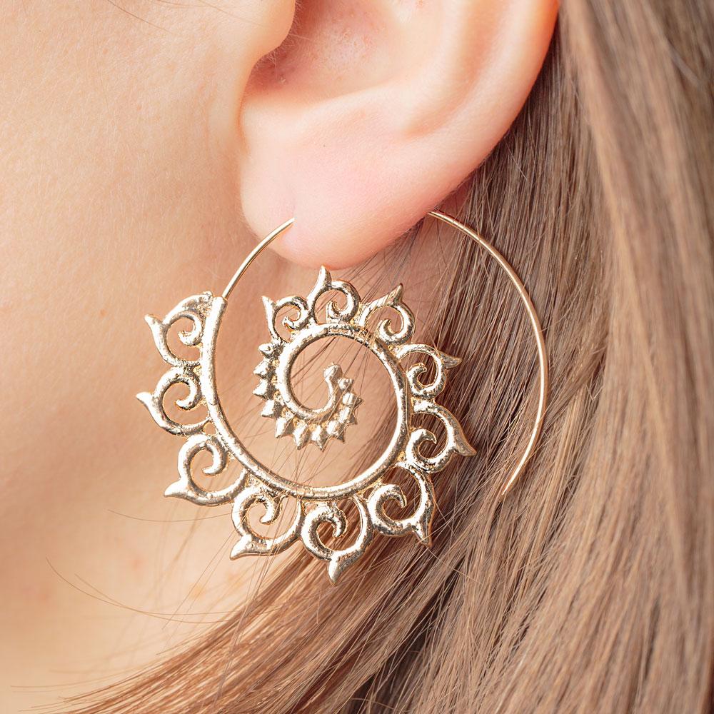 Silver Bohemian Earrings