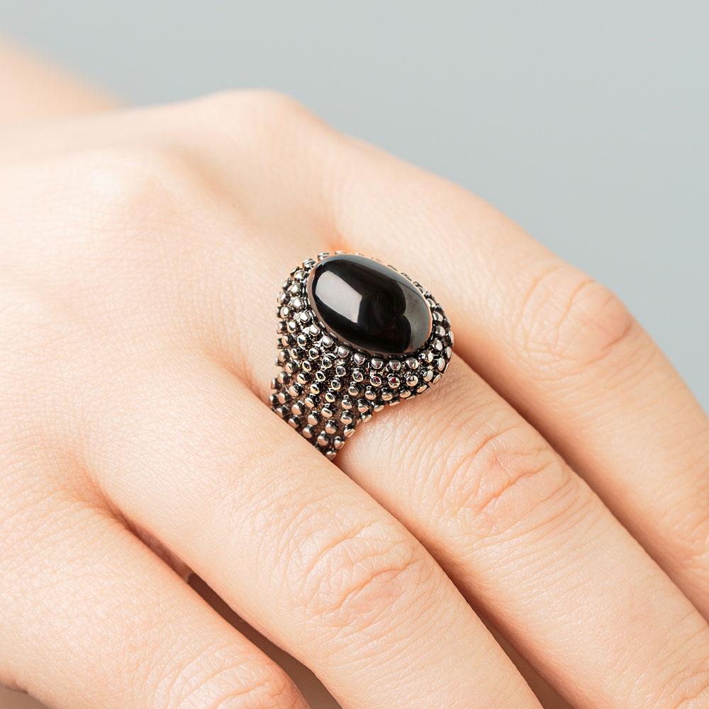 Obsidian Protection Ring