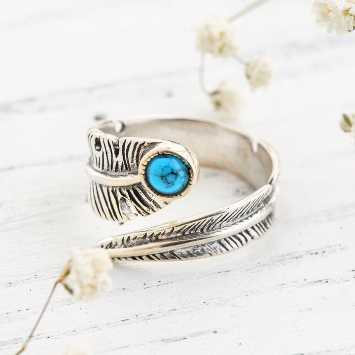 Freedom Feather Ring