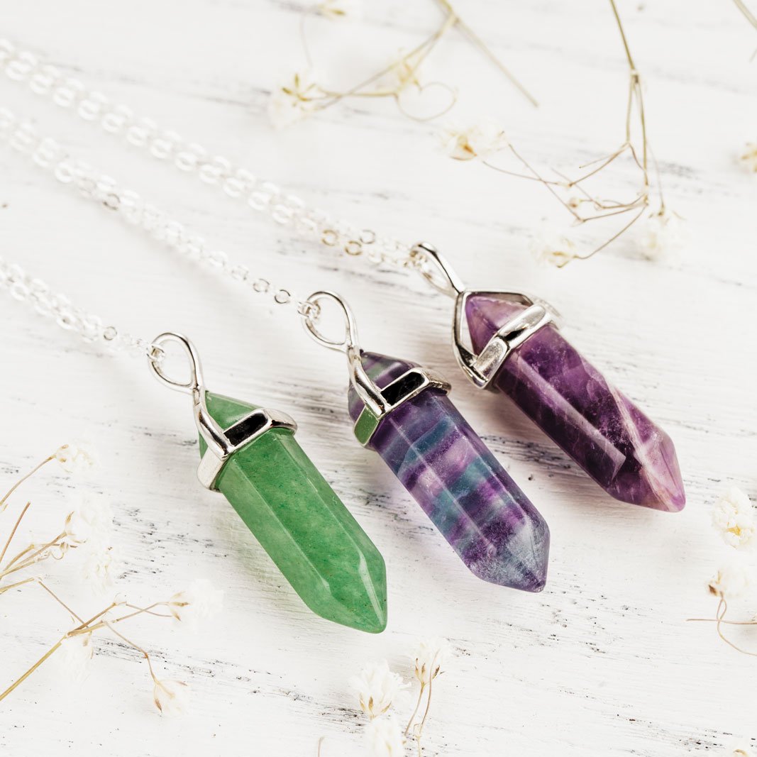 Anti-Stress Fluorite Necklace