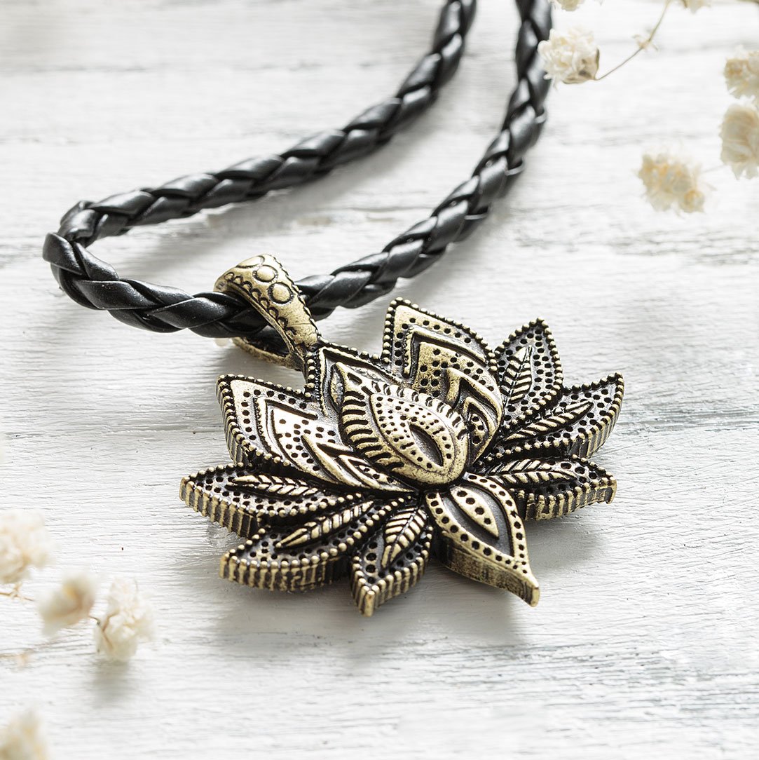 Renewal Lotus Flower Necklace