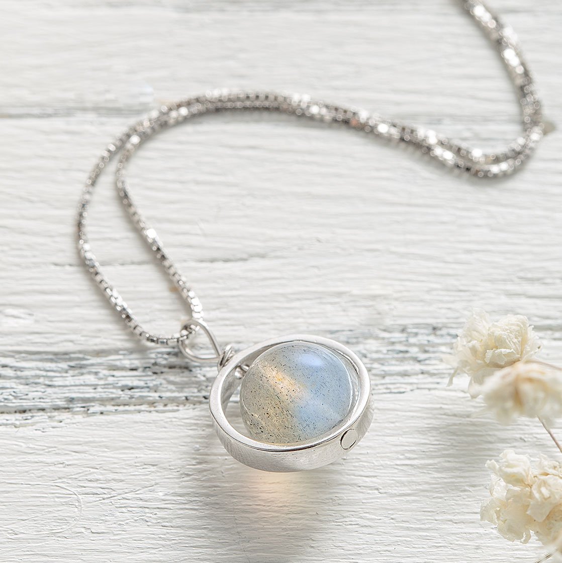 Labradorite Essence Necklace