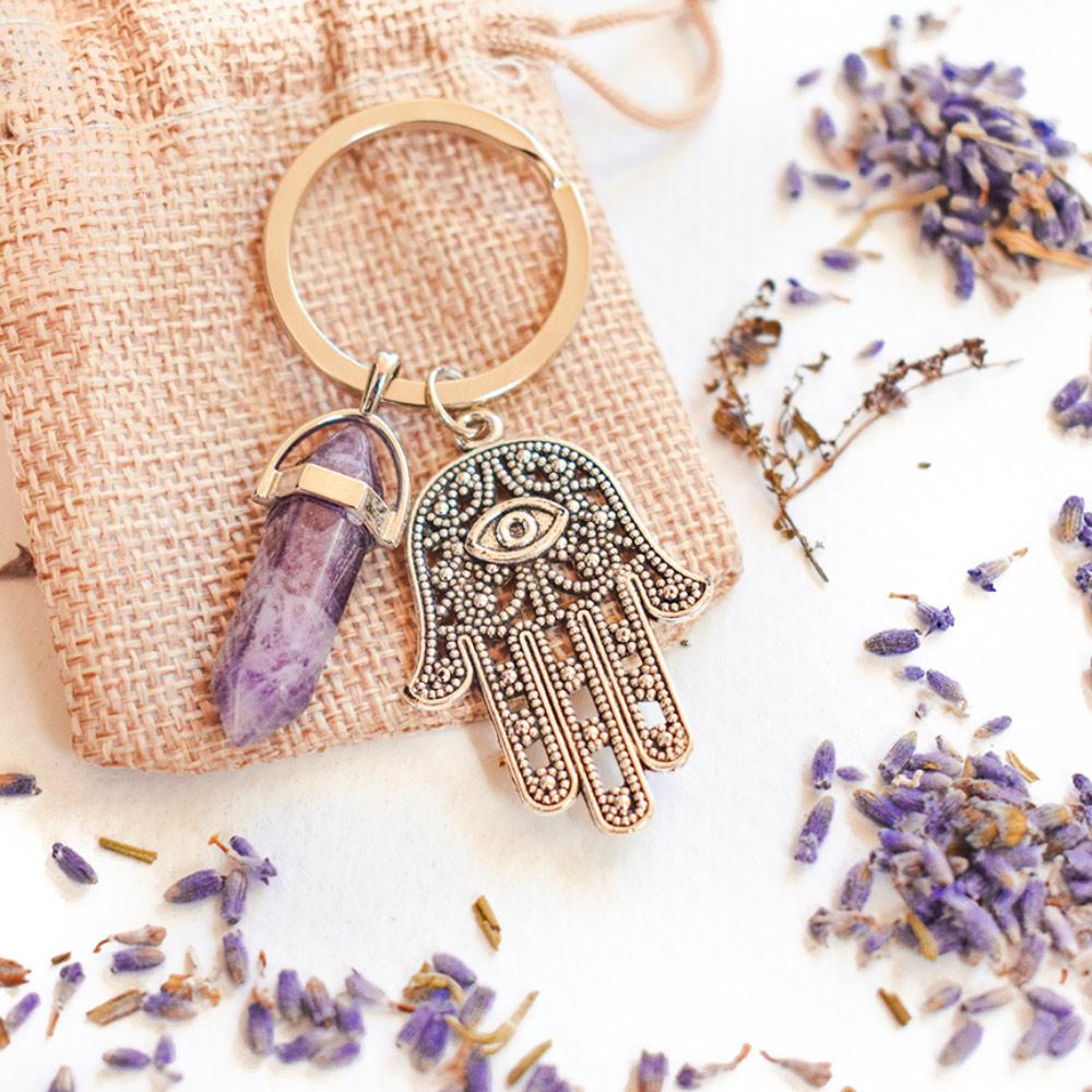 Gemstone keychains store