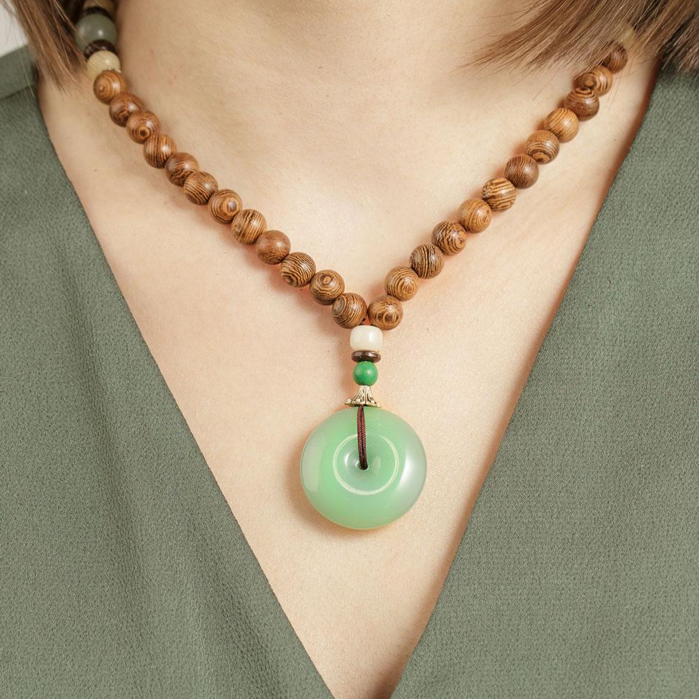 Real aventurine store necklace