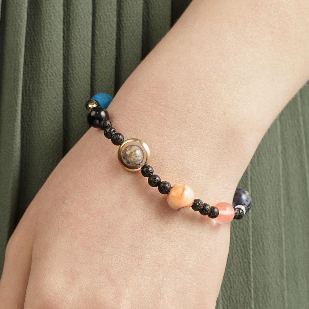 You are the Sun in our Special Solar System Natural Stone Bracelet! –  zenheavens