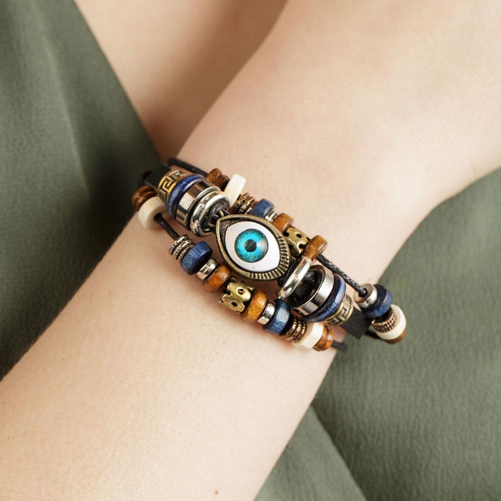 Anti-jealousy Evil Eye Bracelet – MindfulSouls - Main Image