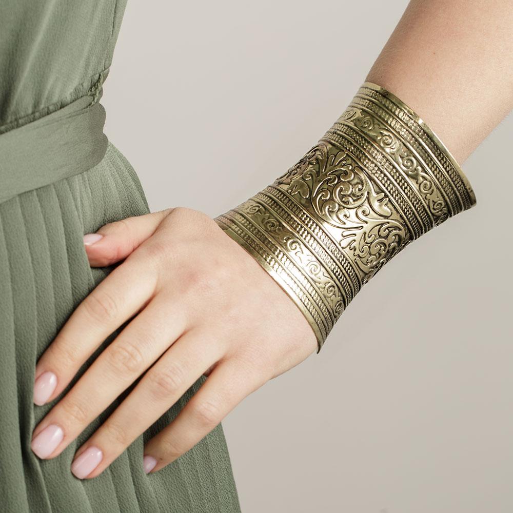 Goddess Armor Cuff Bracelet