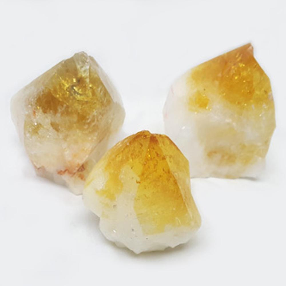 Natural Raw Citrine Crystal Point