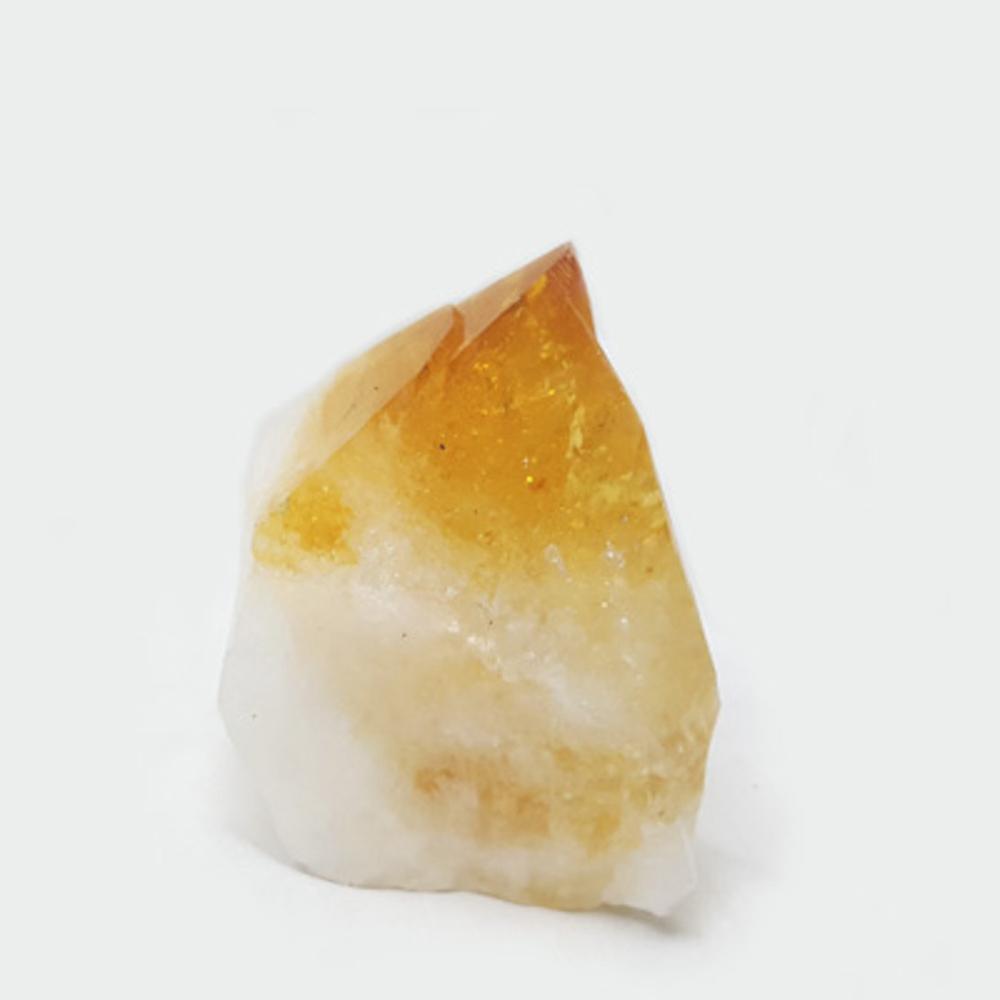 Natural Raw Citrine Crystal Point