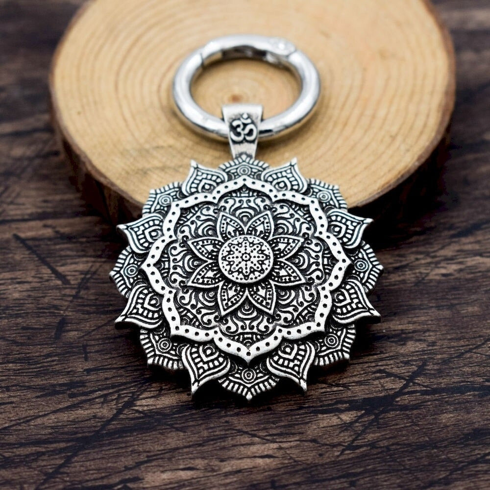 Mandala Amulet Keychain