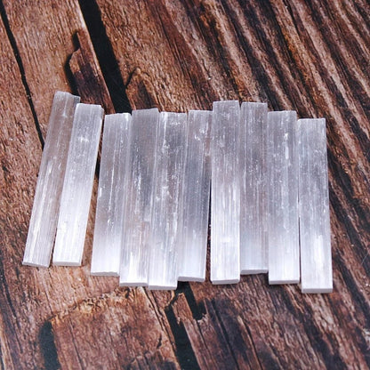 Natural Selenite Crystal Sticks
