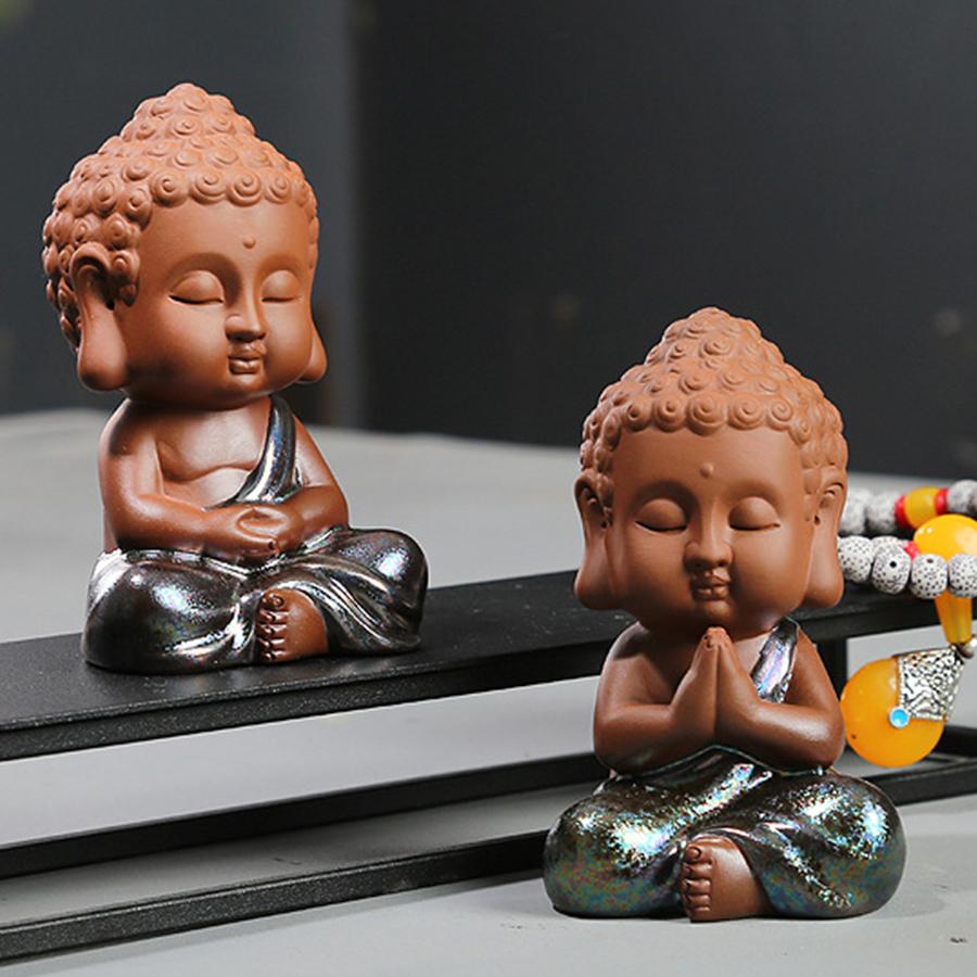 Ceramic Buddha Figurine