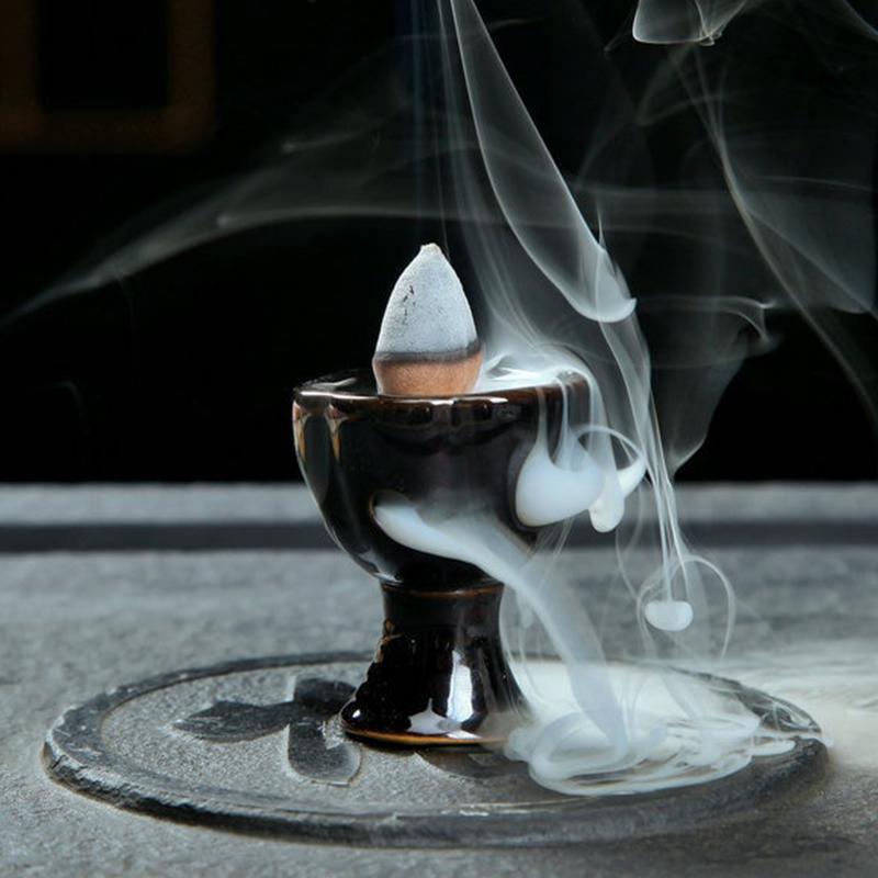 Minimalistic Backflow Incense Burner