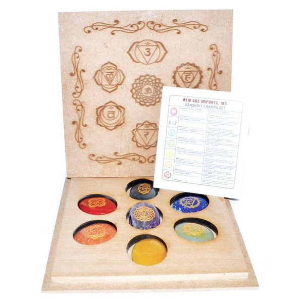 7 Chakra Stone Leather Journal Set Gift Box Meditation Manifestation  Journaling – sevenzings