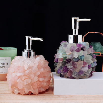 Natural Crystal Soap Dispensers