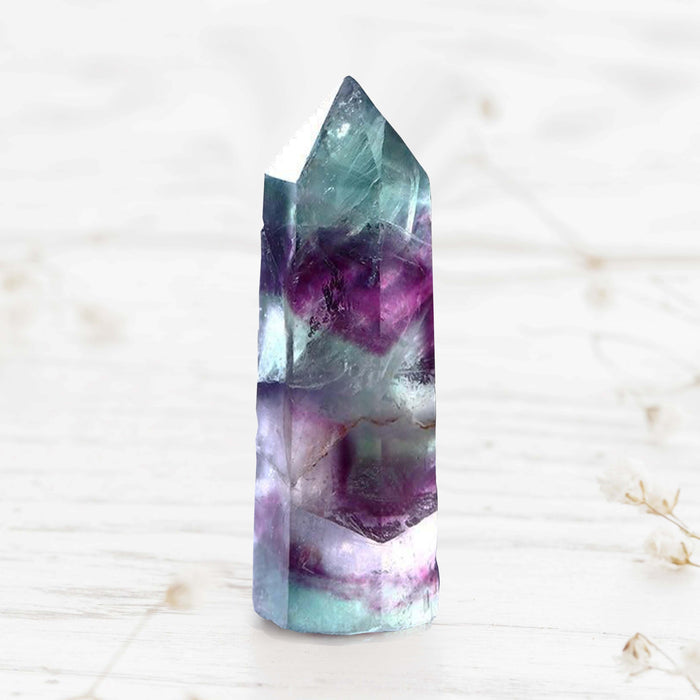 Rainbow Fluorite Crystal – MindfulSouls
