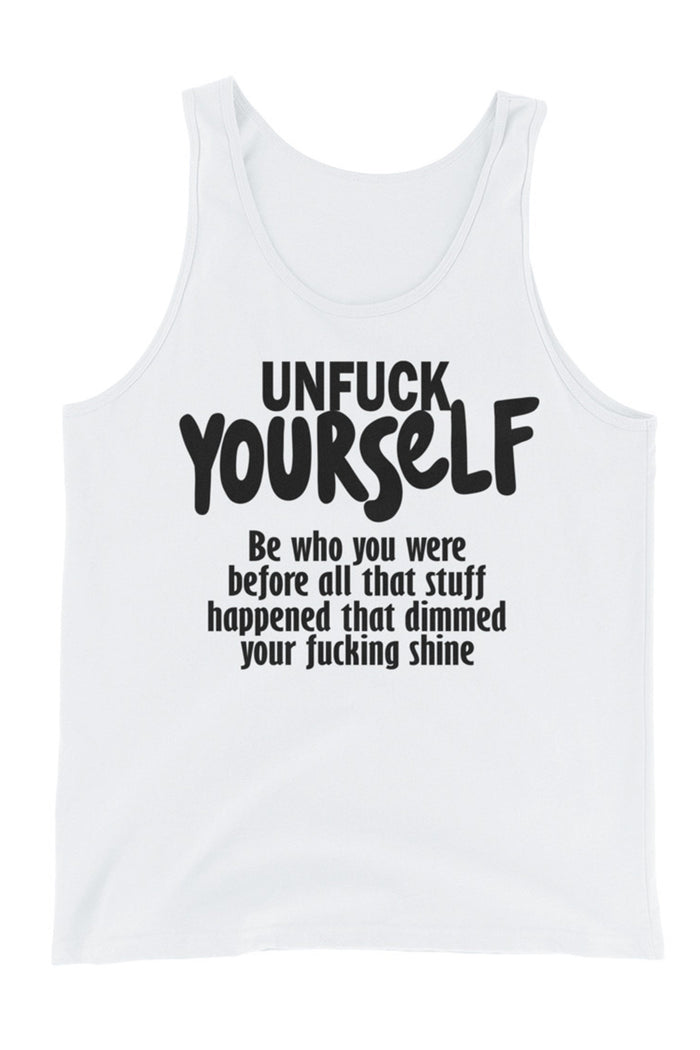 "Be Who You Were" Tank Top