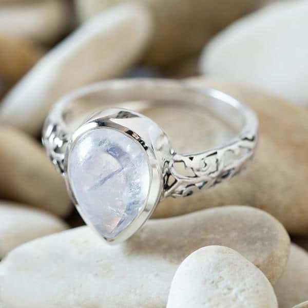 Moonstone Ring of Harmony