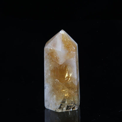 Polished Citrine Crystal Point