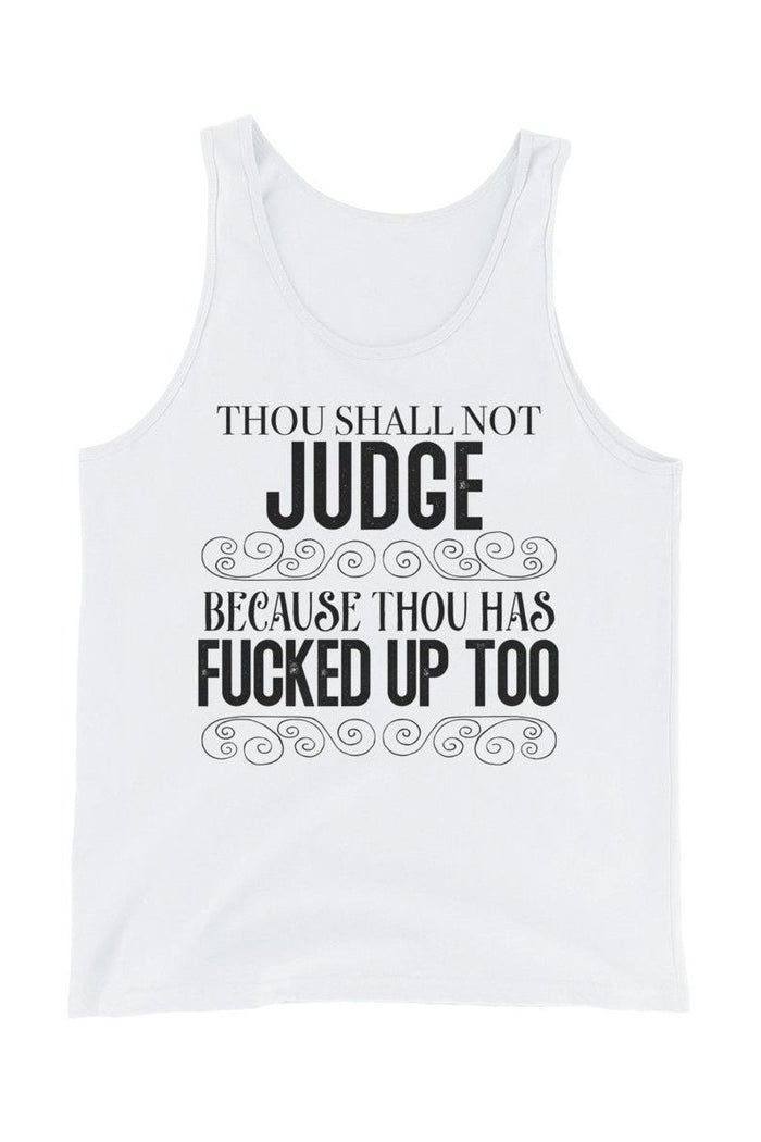 "Thou Shall Not" Tank Top