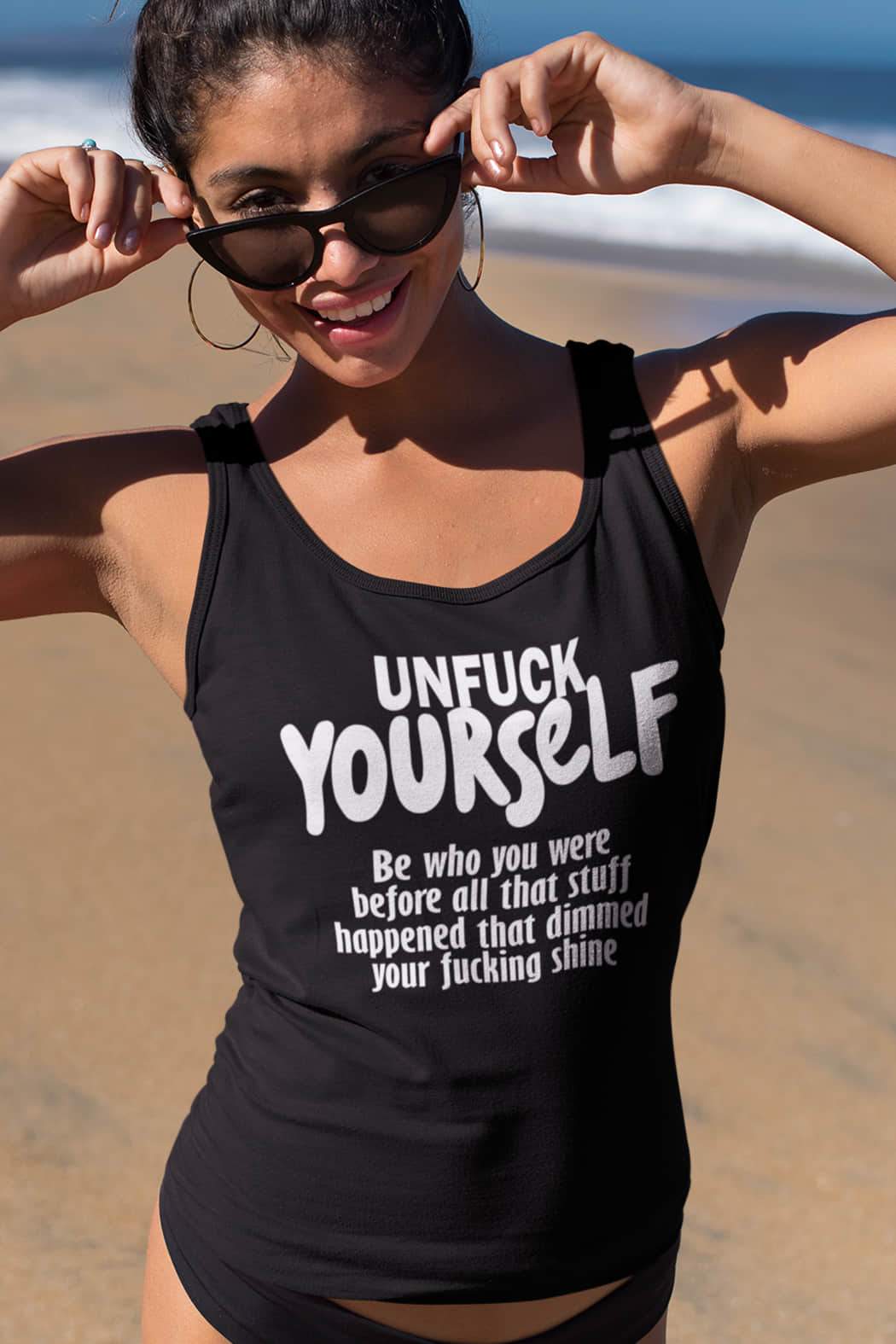 "Be Who You Were" Tank Top